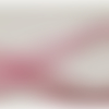 Nouveau ruban vichy à carreau organza rose et blanc2 cm