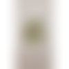 Promotion  strass rond vert anis , 6 mm, vendu par 50 strass