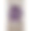 Nouveau strass rond violet , 8 mm, vendu par 50 strass