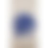 Nouveau strass hot fix en verre rond bleu dur ,6.5 mm, vendu par 144 strass