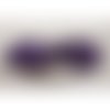 Bouton brandebourg - violet taille: longueur de11cm sur la largeur de 4cm