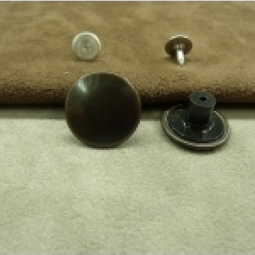Bouton jean 's cuivre vieillit,17 mm,vendu par lot de 2 pièces