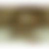 Fermeture invisible beige foncé ,45 cm,de belle qualité