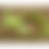 Fermeture invisible vert pomme, 40 cm, de belle qualité