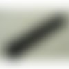 Fermeture  a glissière noir sur bout noir  ,10 cm