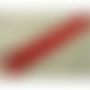 Fermeture a glissière rouge grenade ,10 cm