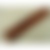 Fermeture a glissière marron brick ,10 cm