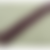 Fermeture a glissière aubergine ,16 cm