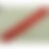 Fermeture a glissière rouge ,16 cm