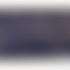 Nouvelle dentelle /broderie de calais bleu ,15 cm , de fabrication française