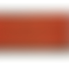 Nouvelle dentelle de calais rouge cerise, 16 cm , de fabrication française