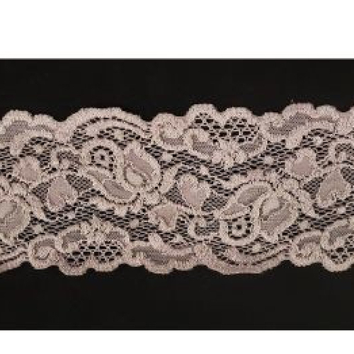 Dentelle de calais textronic jacquard lila 6 cm