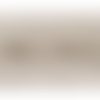 Nouvelle dentelle de calais bicolore naturel gris perle, 5 cm, de fabrication française
