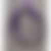 Promotion ruban satin 2 faces violet , 10 mm, vendu par 20 metres, soit 0.60 € le mètre