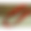 Fermeture a glissière rouge ,45 cm
