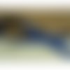 Fermeture a glissière bleu roi ,55 cm