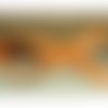 Fermeture a glissière orange clair ,50 cm