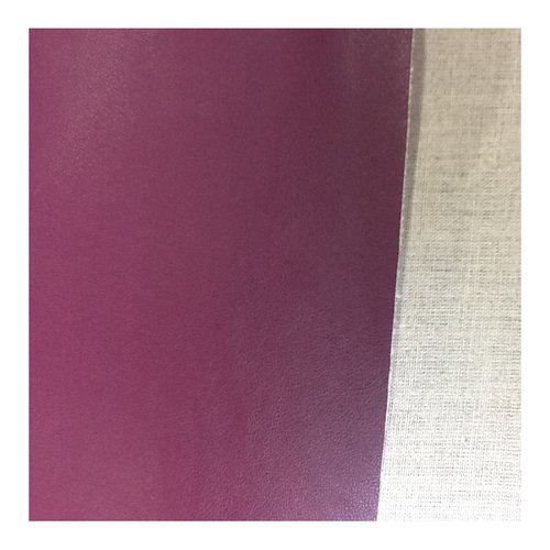 Tissu skaï simili cuir lisse lie de vin /bordeaux,largeur : 150 cm