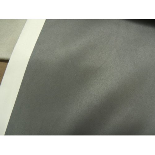 Tissu skaï simili cuir gris souris,140 cm
