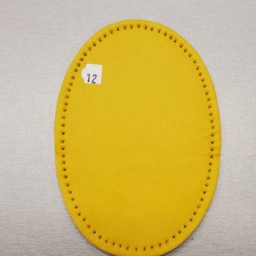 Coudiere simili cuir jaune taille moyenne