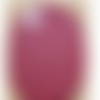 Petite coudiere polyester/enduit rouge  hauteur 10 cm / largeur 7.5 cm