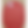 Petite coudiere polyester/enduit rouge hauteur 10 cm / largeur 7.5 cm