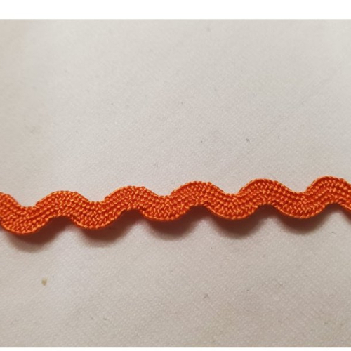 Ruban serpentine orange 6 mm