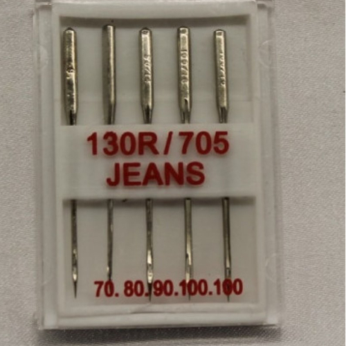 Aiguille machine à coudre -( jeans ) ,ref 130r/705