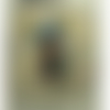 Canevas motif schtroumpf en velo ,20x25 cm