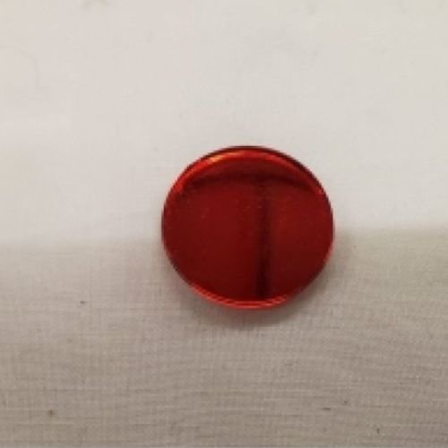 Promotion strass effet miroir rouge ,18 mm,vendu par 20 strass