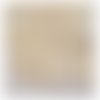Ruban frange coloris naturel beige clair 5.5 cm
