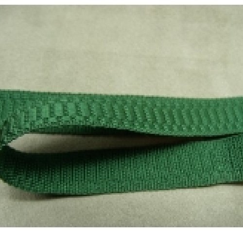 Lot de 5 metres ruban ameublement vert 14 mm