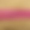 Lot de 10 metres ruban / biais passepoil satin rose fuchsia 10 mm