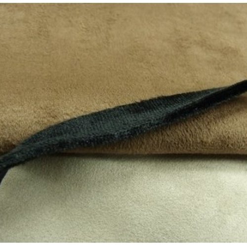 Lot de 10 metres ruban / biais passepoil velours noir 10 mm
