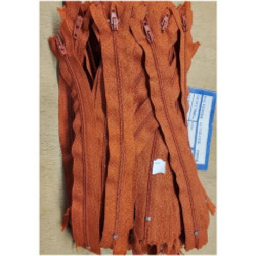 Lot de 100 fermeture a glissiere brique 20 cm