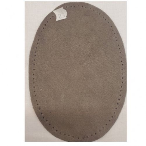 Coudiere simili daim taupe hauteur 13,5 cm x largeur  9,5 cm