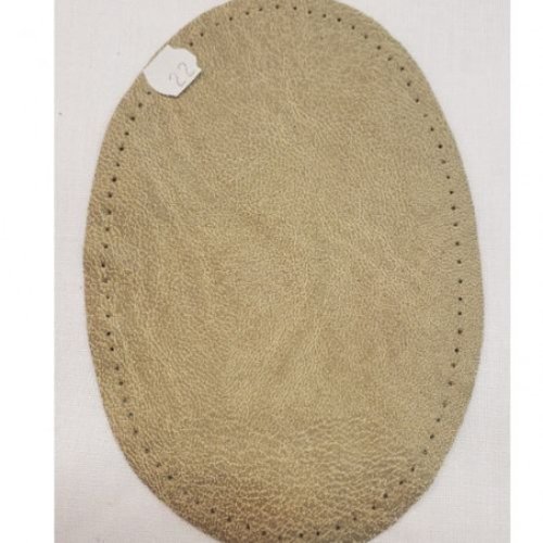 Coudiere simili daim beige hauteur 13,5 cm x largeur 9,5 cm