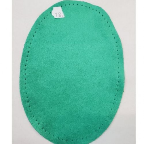 Coudiere simili daim vert  hauteur 13,5 cm x largeur 9,5 cm