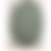 Coudière simili daim vert clair   hauteur 13,5 cm / largeur 9,5 cm