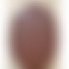 Coudiere simili cuir mocca  hauteur 13,5cm / largeur 9,5cm