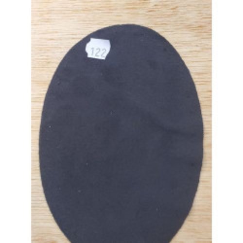Coudiere simili daim noir  hauteur 13,5cm / largeur 9,5cm