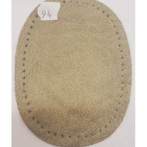 Petite coudiere polyester/ enduit beige largeur 7,5 cm /hauteur 10 cm