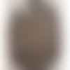 Petite coudiere simili daim taupe largeur 7,5 cm /hauteur 10 cm