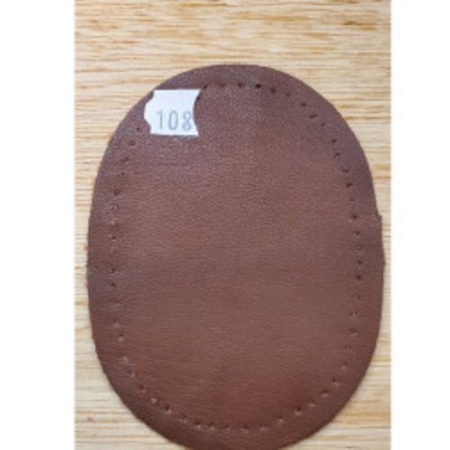 Coudière simili cuir beige foncé petit modèle (10,5 cm x 7,5 cm)