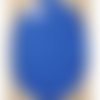Coudière simili daim bleu roi petit modèle (10,5 cm x 7,5 cm)