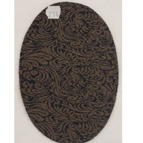 Coudières motif baroque  hauteur 13,5 cm /largeur 9,5 cm