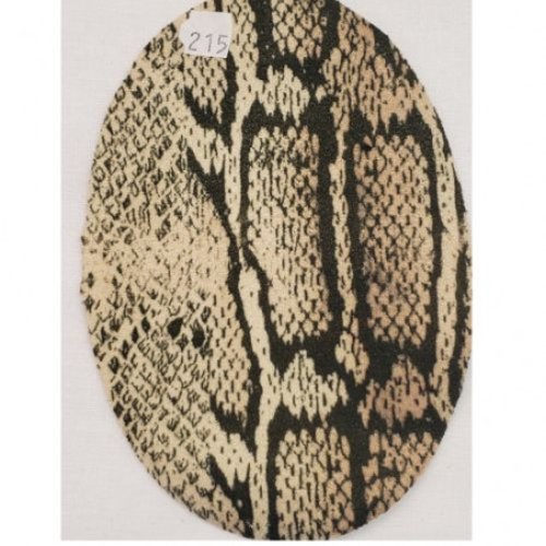 Coudières motif serpent hauteur 13,5 cm /largeur 9,5 cm