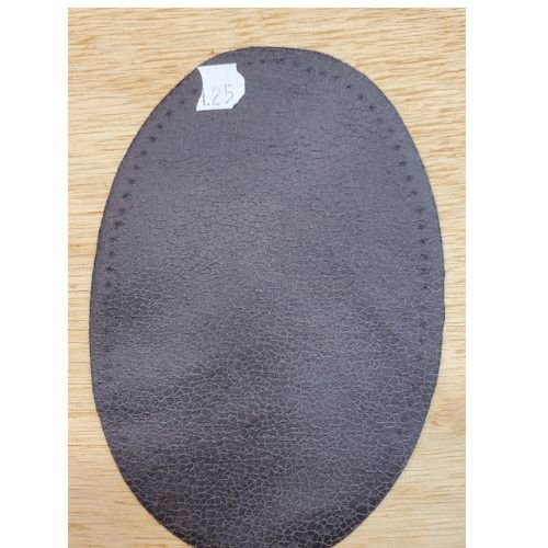 Coudière en polyester enduit  gris foncé  hauteur 13,5 cm / largeur 9,5 cm