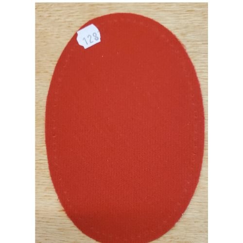 Coudière en polyuréthane rouge vif  hauteur 13,5 cm / largeur 9,5 cm