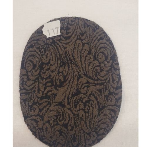 Coudières motif baroque hauteur 10,5 cm / largeur  7,5 cm